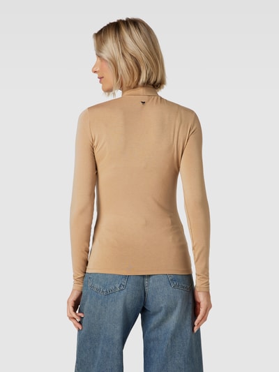 Weekend Max Mara Longsleeve in melierter Optik Modell 'MULTIF' Camel 5