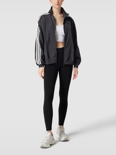 adidas Originals Trainingsjacke mit Label-Stitching Black 1