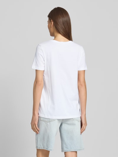 Samsøe Samsøe T-Shirt mit Motiv-Print Modell 'CAMINO' Weiss 5