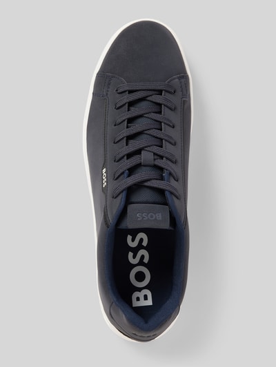 BOSS Sneaker mit Label-Print Dunkelblau 3