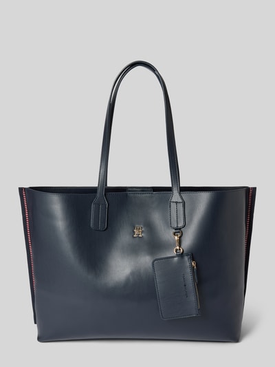 Tommy Hilfiger Handtasche mit Logo-Applikation Modell 'DISTINCT' Dunkelblau 2