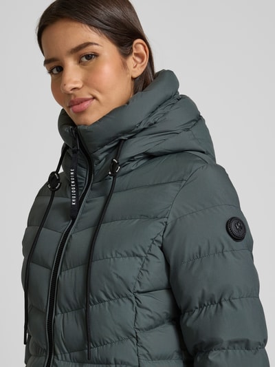 khujo Steppmantel Modell 'Ingram' Dunkelgruen 3