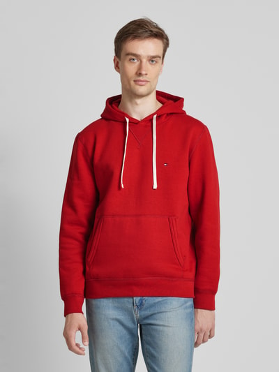 Tommy Hilfiger Loose fit hoodie met capuchon Donkerrood - 4