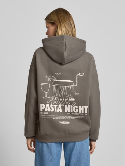 ANOTHER COTTON LAB Oversized Hoodie mit Kapuze Mittelgrau 5