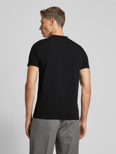 Karl Lagerfeld T-Shirt mit Label-Print Silber 5