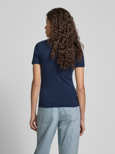 Tommy Jeans T-Shirt mit Label-Print Marine 5