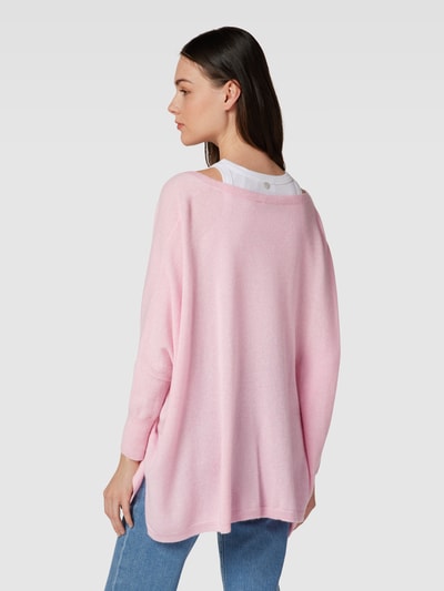 Kujten Gebreide pullover met 3/4-mouwen, model 'MINIE' Rosé - 5