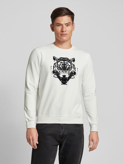 Antony Morato Sweatshirt met motiefprint Wit - 4