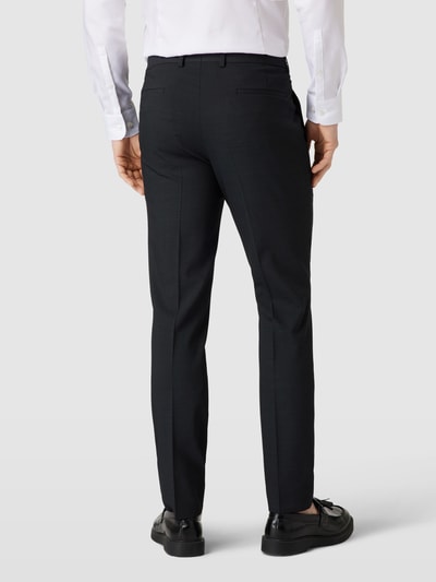 HUGO Slim fit pantalon met scheerwol, model 'Hesten' Antraciet - 5