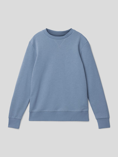 Jack & Jones Bluza z okrągłym dekoltem model ‘BASIC SWEAT CREW NECK’ Kamienny 1