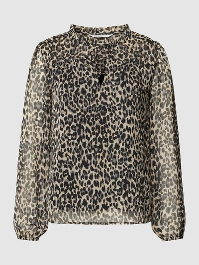 Only Blusenshirt mit Leopardenmuster Modell 'Ditsy' Black 2