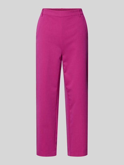 Kaffe Slim Fit Stoffhose mit Paspeltaschen am Gesäß Modell 'KASAKURA' Fuchsia 2