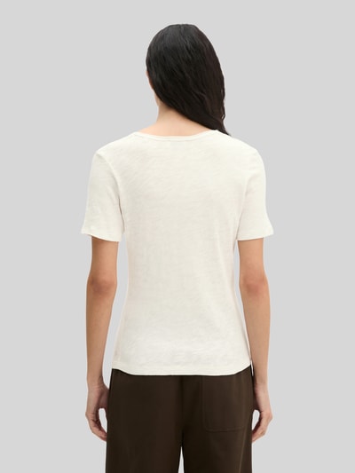 Marc O'Polo Regular Fit T-Shirt aus reiner Baumwolle Weiss 5