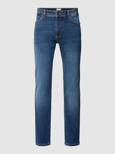 MCNEAL Slim fit jeans met knoop- en ritssluiting Blauw - 2