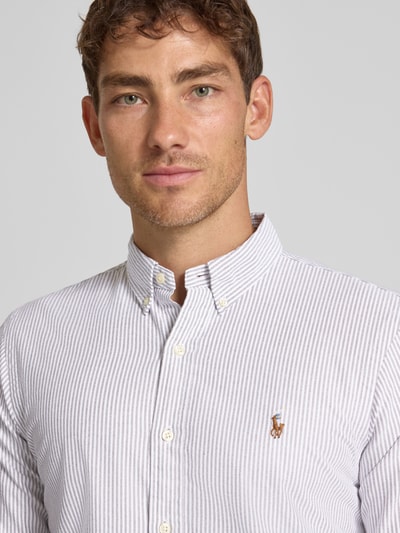 Polo Ralph Lauren Regular fit vrijetijdsoverhemd met button-downkraag Lila - 3