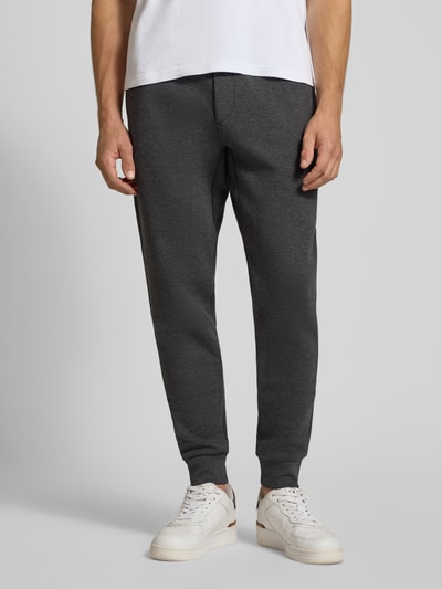 Polo Ralph Lauren Regular Fit Sweathose aus Baumwoll-Mix Dunkelgruen Melange 4