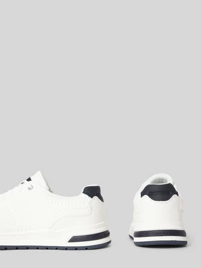 Tom Tailor Low Top Sneaker im Knitted Look Weiss 2