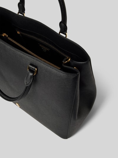 Lauren Ralph Lauren Handtasche mit Label-Detail Modell 'HANNA' Black 5