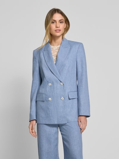 Jake*s Collection Blazer mit Reverskragen Blau 4