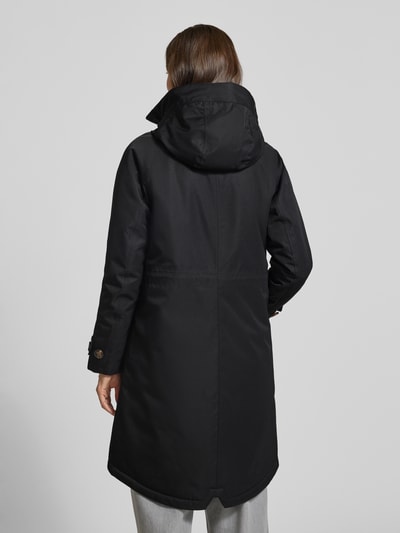 Didriksons Parka met capuchon, model 'LUNA' Zwart - 5