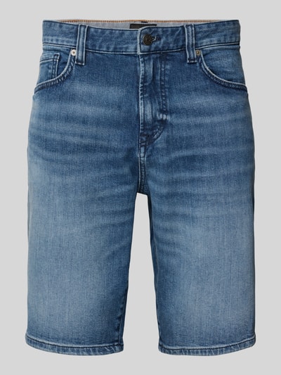 BOSS Orange Regular Fit Jeansshorts im 5-Pocket-Design Modell 'Re.Maine' Blau 2