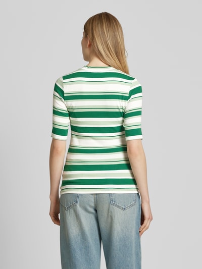 Tom Tailor Denim Slim Fit T-Shirt aus Baumwoll-Mix Gruen 5