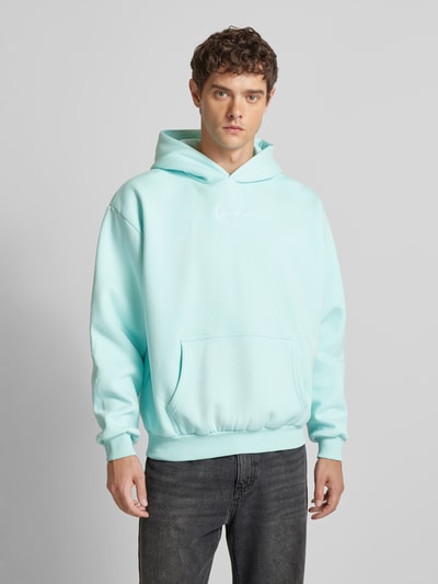 KARL KANI Hoodie mit Kapuze Hellblau 4