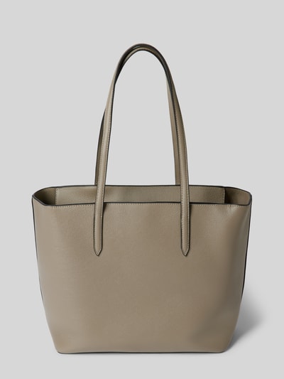 BOSS Handtasche mit Tragehenkel Modell 'Alyce' Taupe 4