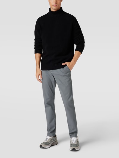 MC NEAL Super slim fit chino met gsm-vakje Middengrijs - 1