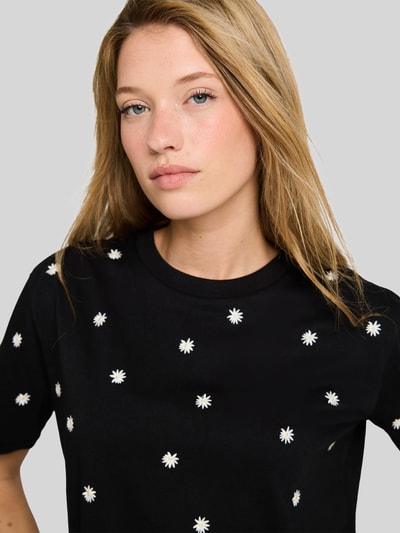 Tom Tailor Denim Boxy Fit T-Shirt aus reiner Baumwolle ' Black 3