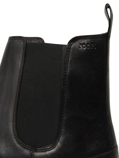 JOOP! SHOES Chelsea boots van leer, model 'Pero Telos' Zwart - 2