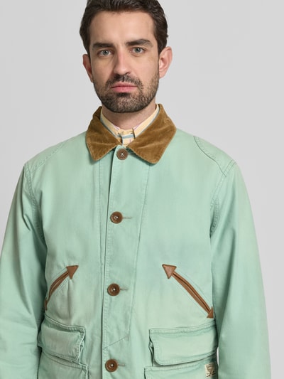 Polo Ralph Lauren Jacke mit Kentkragen Mint 3