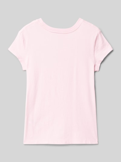 Polo Ralph Lauren Teens T-Shirt mit Logo-Detail und Rundhalsausschnitt Pink 3