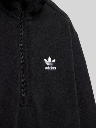 adidas Originals Sweatshirt met opstaande kraag Zwart - 2