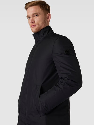 JOOP! Collection Lange jas met opstaande kraag, model 'Tylen' Zwart - 3