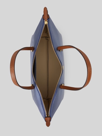 Lauren Ralph Lauren Henkeltasche mit Logo-Applikation Blau 5