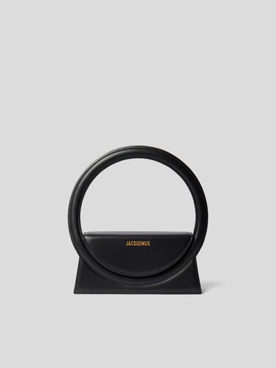 Jacquemus Handtasche mit Label-Applikation Schwarz 4