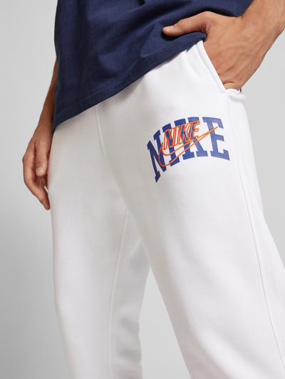 Nike Sweatshorts mit Label-Print Offwhite 3