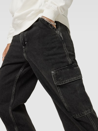 Levi's® Jeans mit Label-Patch Modell 'SILVERTAB' Black 3