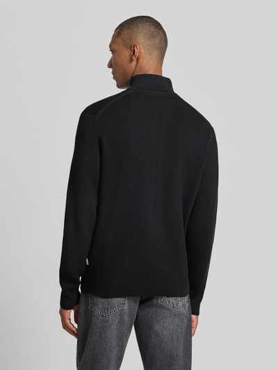 Lindbergh Strickjacke mit Reißverschluss Black 5