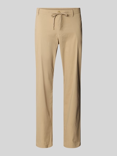 SELECTED HOMME Slim Fit Hose mit Tunnelzug Modell 'LERO' Sand 2
