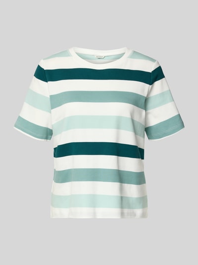 Tom Tailor relaxed fit T-shirt van puur katoen Mintgroen - 2
