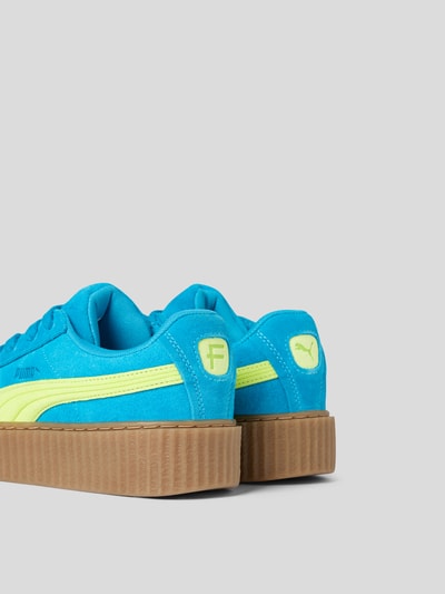 PUMA Sneaker aus echtem Leder Blau 3