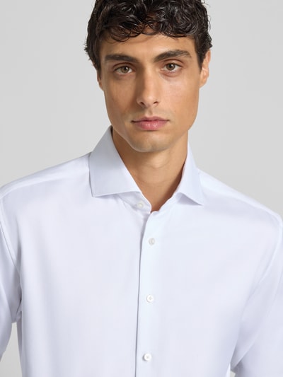 ETERNA Modern Fit Business-Hemd mit Haifischkragen Weiss 3