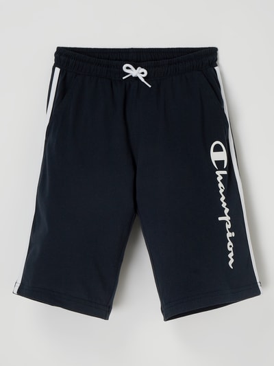 CHAMPION Shorts mit Kontraststreifen  Marine 1