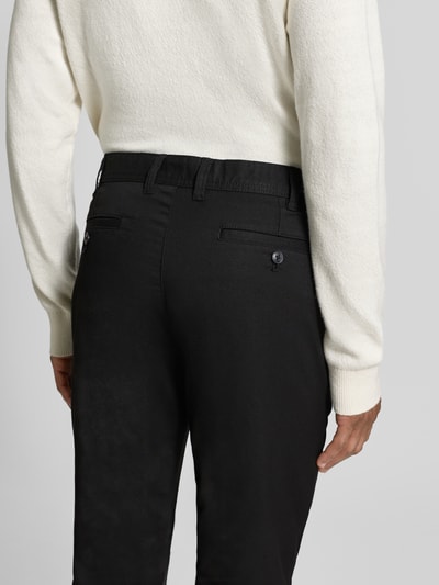 MCNEAL Slim fit stoffen broek met viscose Zwart - 3