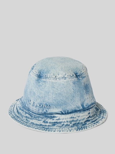 Marc O'Polo Bucket Hat aus Baumwoll-Mix Jeansblau 1