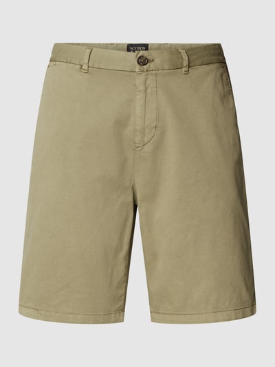 Scotch & Soda Men's Chino Pants Seasonal Core - Stuart Washed Cotton-blend Twill Chino, Highway Grey 050, 30 W / 30 L