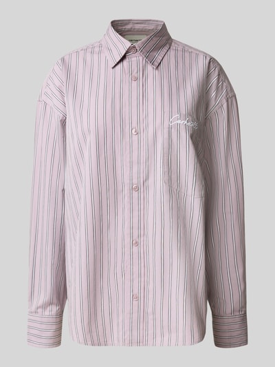 Carhartt Work In Progress Relaxed Fit Bluse mit Brusttasche Modell 'Grimsby' Rosa 2