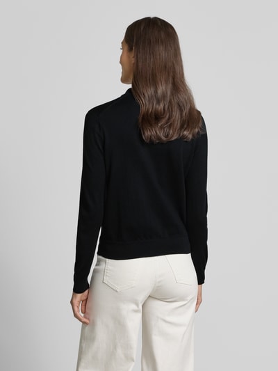 Polo Ralph Lauren Cardigan mit Umlegekragen und Logo-Stitching Black 5